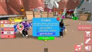 The code redemption window in Mining Simulator. (Image via Roblox Corporation)